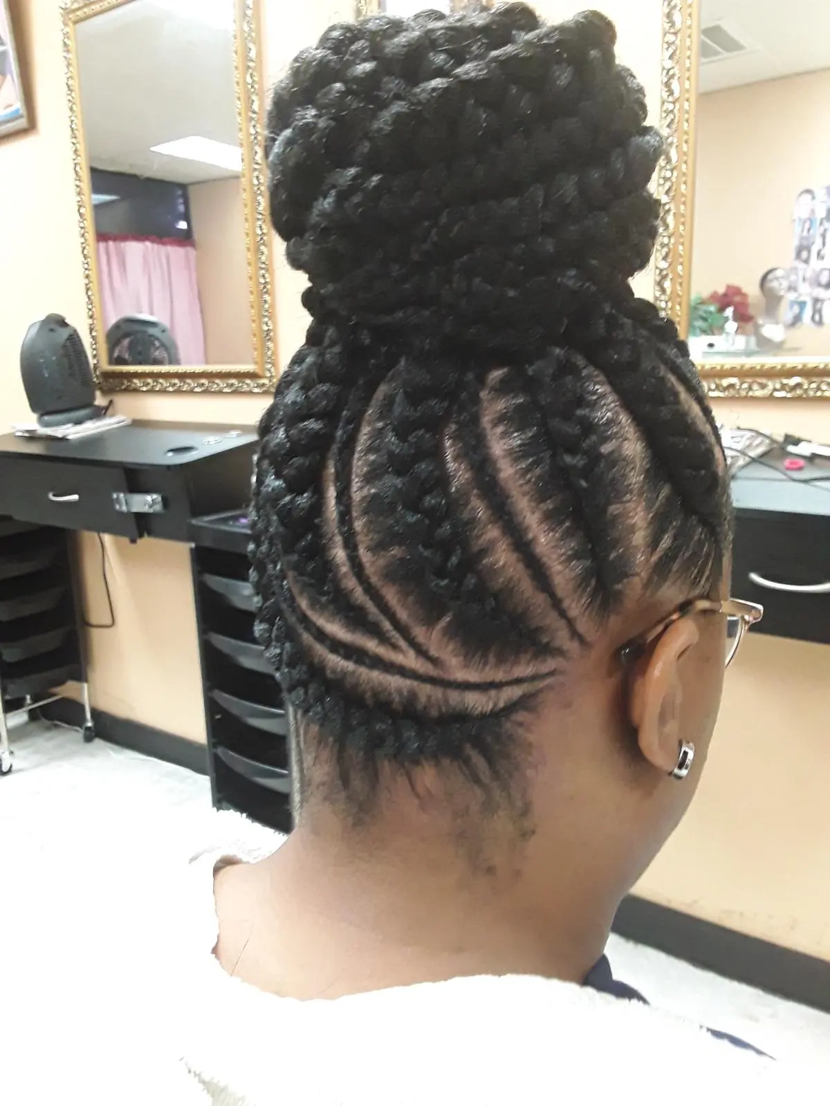 Braids and Locs Hair Style