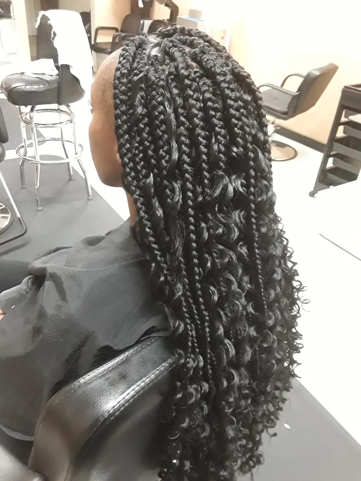 Braids and Locs Hair Style