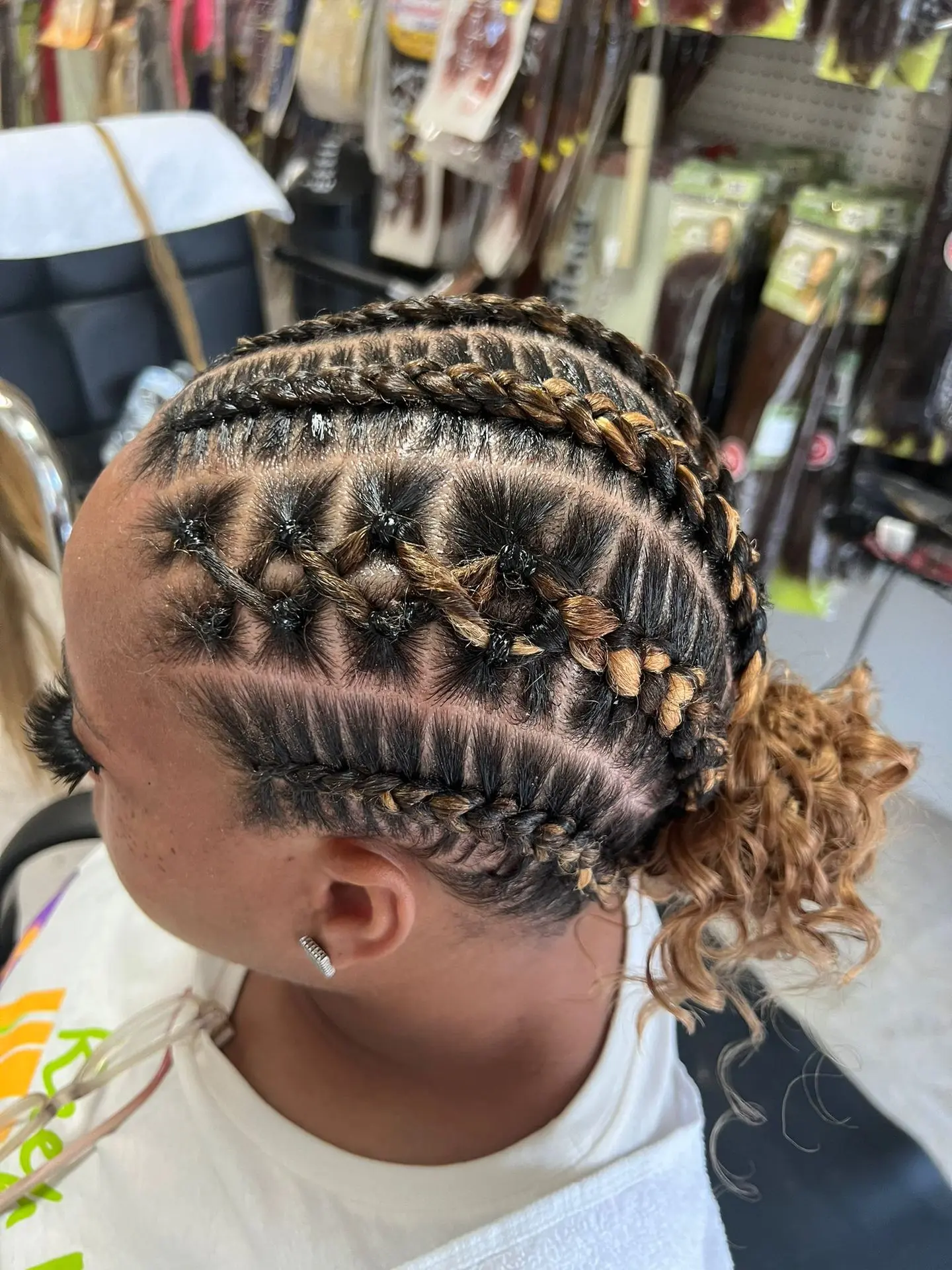 Braids and Locs Hair Style