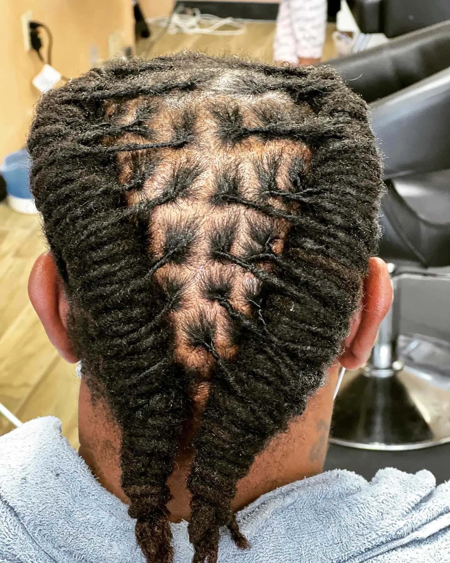Braids and Locs Hair Style